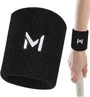 Tennis Elastic Wrist Band for Exercise, Headband with Sweatbands Wristbands Set | Cotton Sport Sport Band for Sports, Tennis, Exercise, Boxing, Gym, Exercise