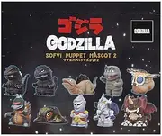 Godzilla Soft Vinyl Puppet Mascot 2, Box of 10