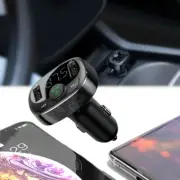 Car FM Transmitter MP3 Player Hot Wireless Hands-Free Bluetooth Dual USB Charger