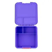 Montii.Co Little Lunch Box - Bento Three Grape Lunchboxes & Bags