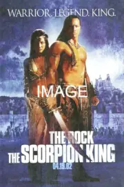 The Scorpion King Glossy Movie Poster The Rock Dwayne Johnson 8.5"x11" PRINT