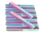 12pcs 7 sides Nail File and Buffer Block Nail Buffering Files Emery Boards for Nails