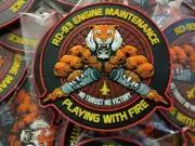 RD-93 ENGINE MAINTENANCE - PAKISTAN AIR FORCE - 3D PVC PATCH