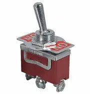 CES Medium Duty Toggle Switch SPDT Center Off 10 Amp