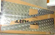 Land Rover Defender 90 or 110 OE Checker Plate Hood Protectors Brand New (for: Land Rover)
