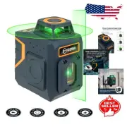 Versatile 360° Green Laser Level with Magnetic Bracket - Perfect for Home Decor