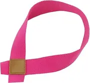 Parliky Exercise Yoga Stretch Band Unlimited Flexibility Strap for Fitness Gym Rope for Leg Waist for Pilates Improvement Rosy Color