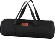 Generic Tent Stakes Bag Tent Pole Pegs Storage Bag Organizer for Outdoor, Black