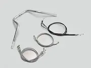 H038-069C POLICE Handle Set, Type 5, Chrome Plated (10-13 Vehicles Without ABS)