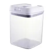 Avanti 800ml Flip Top Plastic Storage Container w/ Lid Kitchen Stackable White