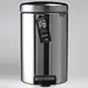 Brabantia Newicon 腳踏式時尚環保垃圾桶 12L 亮面金屬