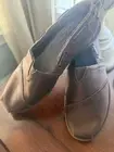 BRAND NEW! Bobs From Skechers Slip On Man Made Leather Memory Foam Shoe 7.5