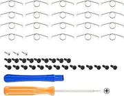 eXtremeRate 10 Pairs Replacement L2 R2 Trigger Buttons Springs for PS5 Controller Model BDM-010 BDM-020, Repair Tools Set Screwdriver Open Shell Stick Screws for PS5 Controller