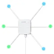 WAVLINK AX3000 WiFi6 Outdoor Router High Power Long Range Access Point Dual Band 2.4G+5G WiFi Mesh Extender Booster with
