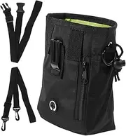 YARNOW Dog Treat Pouch Portable Storage Bag for Pet Treats Generous Capacity Drawstring Design for Dog Training and Walking