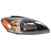 Headlight For 2003 Ford Taurus Passenger Right Side Black Housing Clear Lens