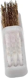 Healeved Fluffy Nail Brush Duster Nail Dusting Brush for Cleaning Nail Drill Bits Small Brush for Nail Art Portable Drill Bit Cleaner Brush