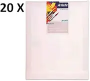 20 x ARTISTIC COTTON CANVAS 40x50cm - Wholesale Bulk lot deals