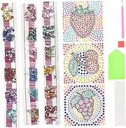 KOMBIUDA 1 Set Diamond Art Craft Kits for Window Decoration Arts Crafts for Age Sparkly Gemstone for Creative Fun Beautiful Home Decor