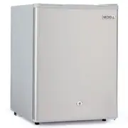 GECKO 70L Portable Bar Fridge and Freezer 12V/24V/240V for Camping, Caravans, Silver