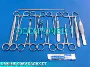 50 PCS CANINE SPAY PACK VETERINARY SURGICAL INSTRUMENTS-DS-1048