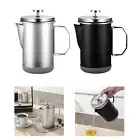 French Pressing Coffee Maker 1L Coffee Plunger for Coffee Bar Travel Camping