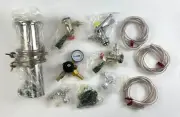 TapRite Premium Two-Way Air Distributor Dual Faucet Dispense Kit