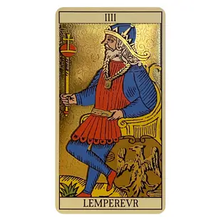 A178 ◈光之海◈現貨 正版 Golden Tarot Of Marseille 黃金馬賽塔羅 贈送中文說明電子檔