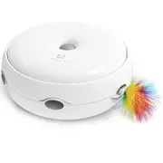 Smart Cat Toy Pet Toys Electric Cat Tease Stick Doughnut Turntable Automatic Turntable Cat Toy