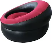 WHAMVOX Foot Stool 1Pc Folding Inflatable Sofa Blow up Sofa Bed Lazy Couch Lazy Sofa Bed Sleeper Sofa Folding Step Stool fold Out Couch Portable Sofa Camping Folding Chairs PVC Individual