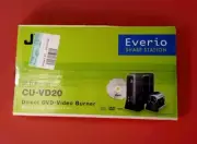 JVC Everio DVD Burner HD Share Station Model CU-VD20 Direct Connect NEW NIB