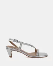 Shelly Shen Morley/Silver Womens Heels 08