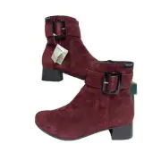 Mephisto Gianina (Cordovan Nubuck) Women's Ankle Boots Shoes 8 NEW $399