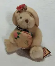 Russ Lil Creampuffs Teddy Bear Plush Stuffed Animal 8" Tall New