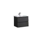 600/750/900/1200*460*520mm Vanity Dark Wall Hung Slim China Top Finger Pull