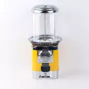 Yellow Bulk Vending Gumball Candy Dispenser Machine Wholesale Vending Products