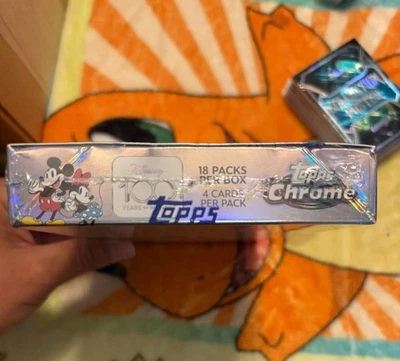 2023 Topps Chrome DISNEY 100 Years factory sealed hobby box