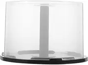 HEALEEP Compact CD Storage Bucket Disc Capacity Material Scratch Resistant Design for Dvds Games for Bookshelf Desktop Organization