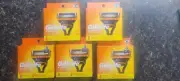 Gillette Fusion 5 Blade Cartridges 8ct Each Total 40 Fusion5