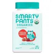SmartyPants USDA Organic Kids/Toddler Formula Multivitamin,180Vegetarian Gummies