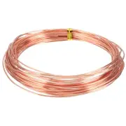 30Ft (9m) 17 Gauge (1.1mm) 99.9% Solid Bare Pure Copper Wire Soft