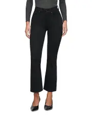 DL1961 Bridget Boot High Rise Instasculpt Crop Jeans in Hail
