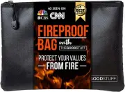 Water And Fireproof Pouch 2000℉ Protect Important Documents Fireproof Bags Extra