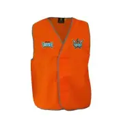 Gold Coast Titans NRL Hi Viz Work Vest Orange Holiday Gifts