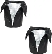 Lertenys 2-pack plant cold-proof pots, winter plant frost-proof cover, plant bag with drawstring zipper, suitable for outdoor potted plants to keep...
