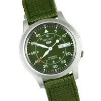 在飛比找蝦皮購物優惠-SEIKO SNK805K2 精工表 盾牌5號 綠色帆布 軍