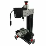 100~240V Metal Mini Milling Machine Woodworking Tools DIY Student Modelmaking