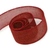 Papillon Ribbon & Bow R096915-64-0563-50YD 2.5 in. 50 Yards Burlap Ribbon- Wi...