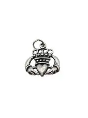 Sterling Silver Claddagh Charm