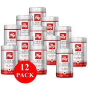 12 x illy Classico Espresso Ground Coffee 250g